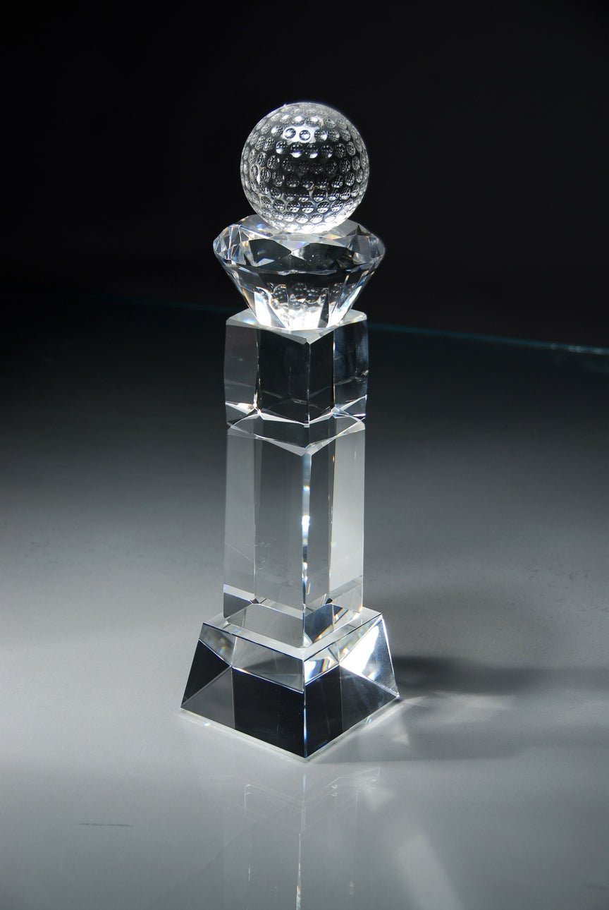 Augusta Tee Time Crystal Golf Award