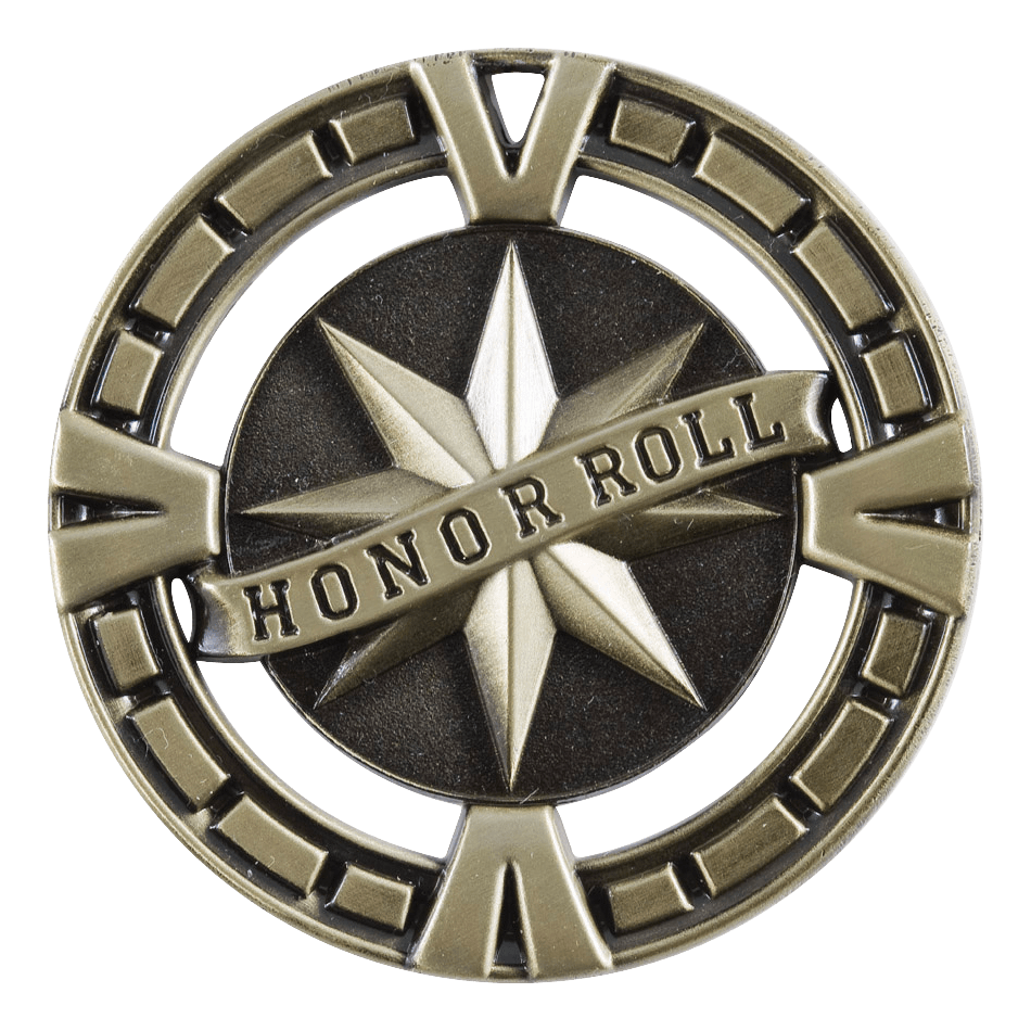 BG Series Honor Roll Themed Medals