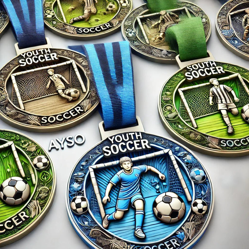 Igniting Team Spirit: The Role of Custom Medals in Youth Soccer and AYSO - Anderson Trophy Co.