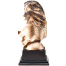 2AE31 Series Bronze Eagle Head Resin Trophy