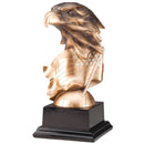 2AE31 Series Bronze Eagle Head Resin Trophy
