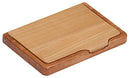 2 Tone Wood Business Card Holder