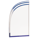 1SAS Blue Self Standing Wave Series Acrylic Award