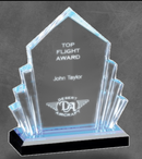 2AWI Blue Impress Reflection Series Acrylic Award