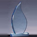2CP Sapphire Flame Series Acrylic Award