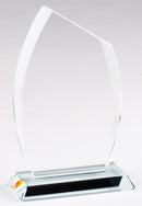2CRY61 Promo Slanted Oval Series Glass Award
