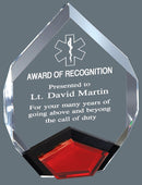 2MAQ Red Marquis Acrylic Award