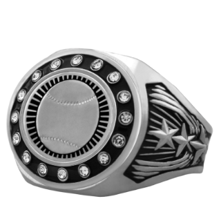 12 Stone Baseball Championship Ring - AndersonTrophy.com