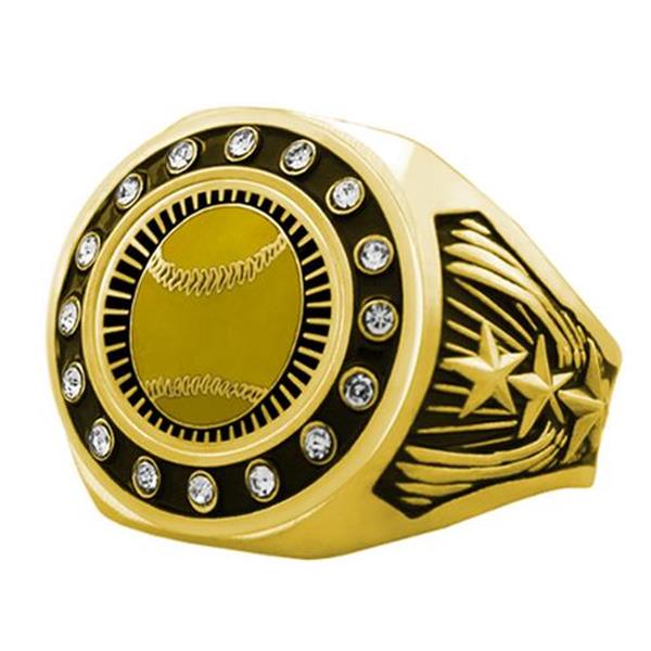 12 Stone Softball Championship Ring - AndersonTrophy.com