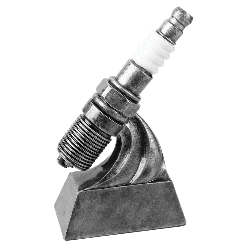 1CRS Series Spark Plug Racing Resin Trophy - Anderson Trophy Co.