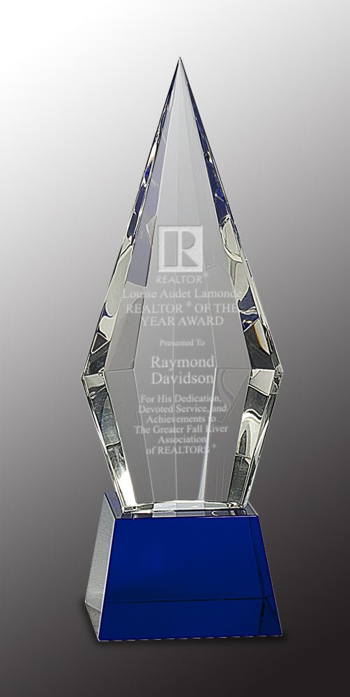 1CRYX33 Series Glass Award - Anderson Trophy Co.