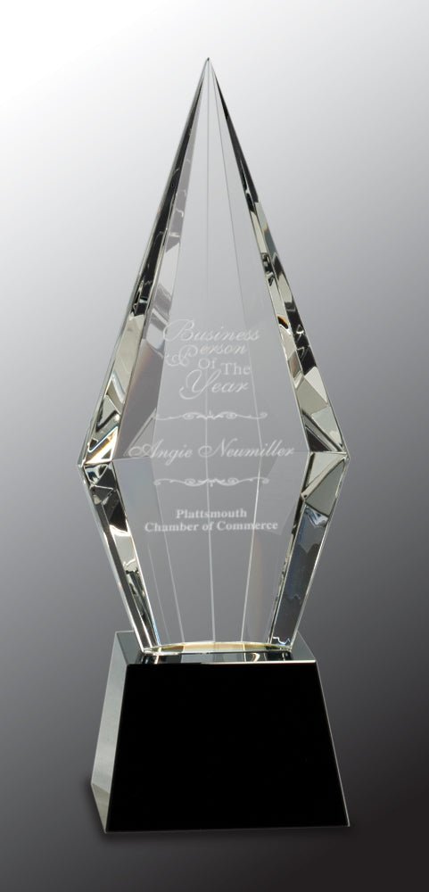 1CRYX33 Series Glass Award - Anderson Trophy Co.