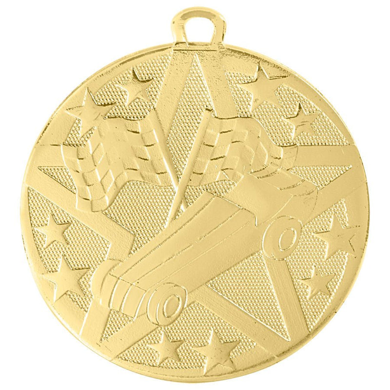 1SS Superstar Series Pinewood Derby Themed Medals - Anderson Trophy Co.