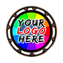 AA Round Star Series Customizable Insert Medal