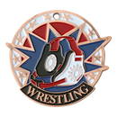 338 USA Sport Series Wrestling Themed Medal