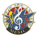 338 USA Sport Series Music Themed Medal