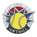 338 USA Sport Series Softball Themed Medal
