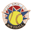 338 USA Sport Series Softball Themed Medal