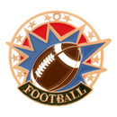 338 USA Sport Series Football Themed Medal