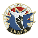 338 USA Sport Series Track Themed Medal
