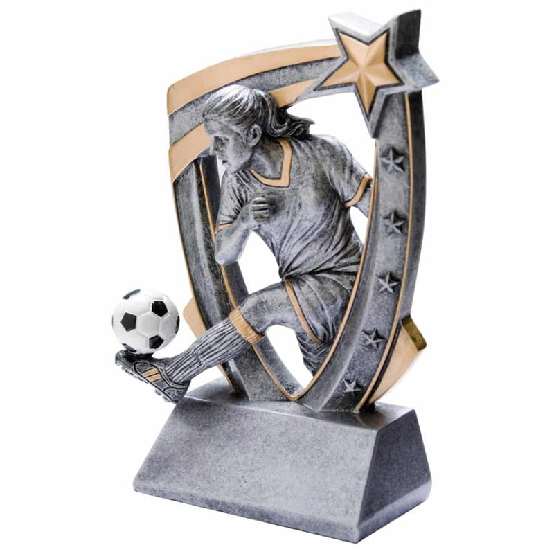 3D Star Series Soccer Resin Trophy - Anderson Trophy Co.