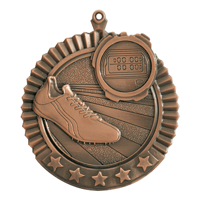 5 Star Series Track Themed Medals - Anderson Trophy Co.