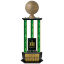 Premium Custom Perpetual Basketball Trophy - Type 3P003/P38B Series 3RA702AG