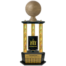 Premium Custom Perpetual Basketball Trophy - Type 3P003/P38B Series 3RA702AG