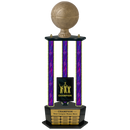 Premium Custom Perpetual Basketball Trophy - Type 3P003/P38B Series 3RA702AG