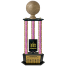 Premium Custom Perpetual Basketball Trophy - Type 3P003/P38B Series 3RA702AG
