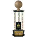 Premium Custom Perpetual Basketball Trophy - Type 3P003/P38B Series 3RA702AG