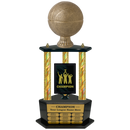 Premium Custom Perpetual Basketball Trophy - Type 3P003/P38B Series 3RA702AG