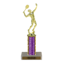 Custom Tennis Trophy - Type C Series 3614