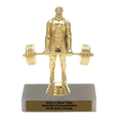 Custom Power Lifter Trophy - Type A Series 3639