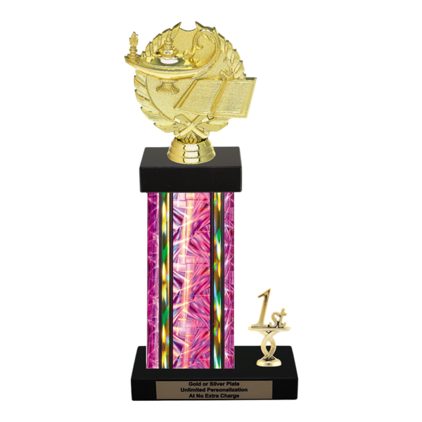 Custom Lamp of Knowledge Trophy - Type N Series 33033