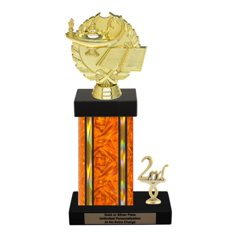 Custom Lamp of Knowledge Trophy - Type N Series 33033