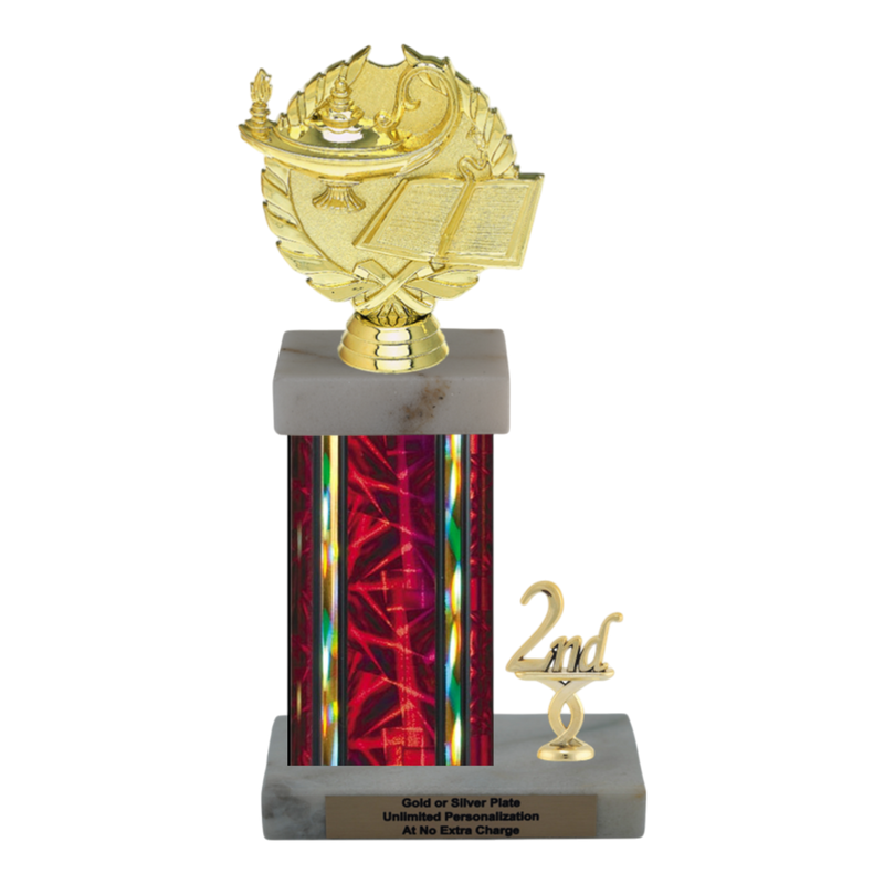 Custom Lamp of Knowledge Trophy - Type N Series 33033