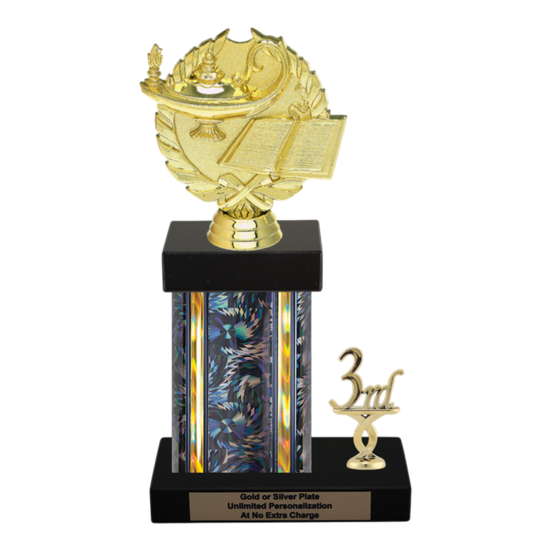 Custom Lamp of Knowledge Trophy - Type N Series 33033