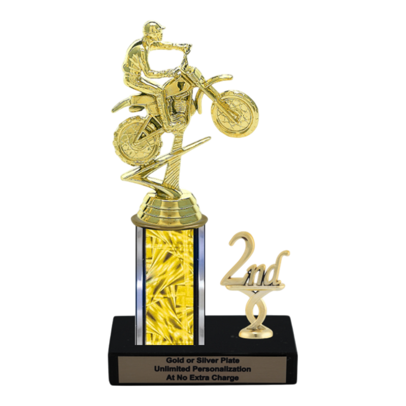 Custom Dirt Bike Motorcycle Trophy - Type L Series 3370