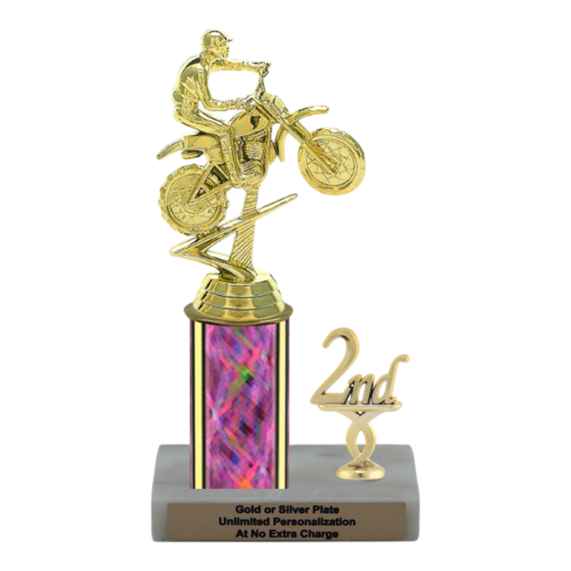 Custom Dirt Bike Motorcycle Trophy - Type L Series 3370