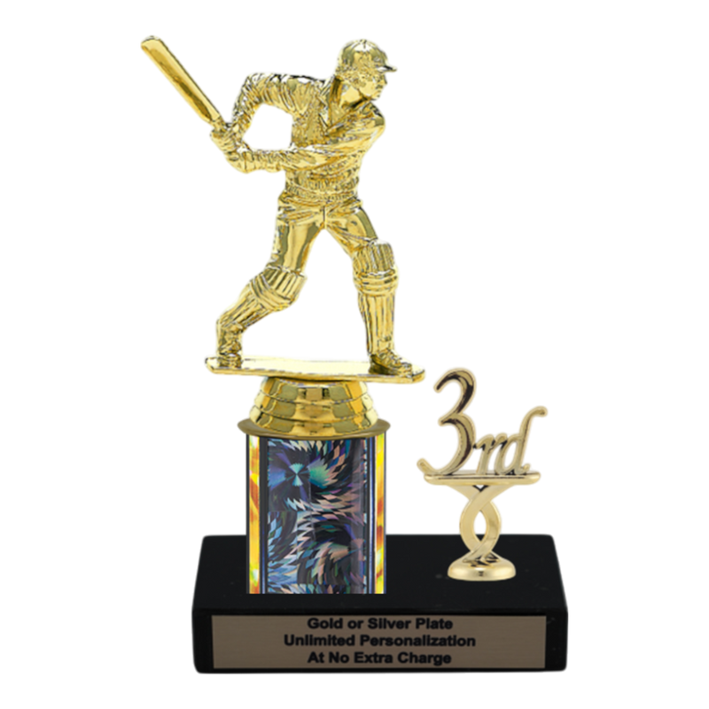 Custom Cricket Trophy - Type L Series 34003