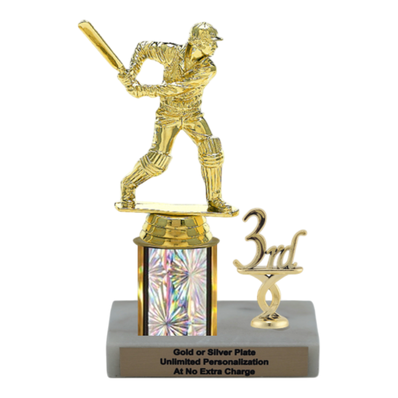 Custom Cricket Trophy - Type L Series 34003