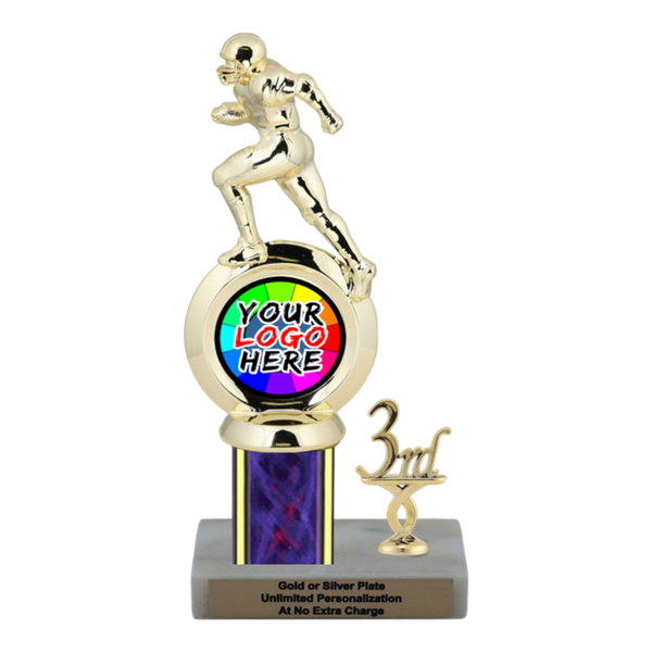 Customizable Insert Football Trophy - Type L Series 35700