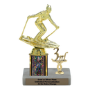 Custom Skiing Trophy - Type L Series 3575