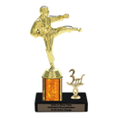 Custom Karate Kick Trophy - Type L Series 3623