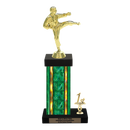 Custom Karate Kick Trophy - Type N Series 3623