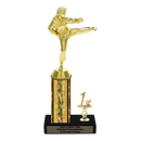 Custom Karate Kick Trophy - Type L Series 3623