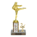 Custom Karate Kick Trophy - Type L Series 3623