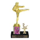 Custom Karate Kick Trophy - Type L Series 3623