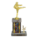 Custom Karate Kick Trophy - Type N Series 3623
